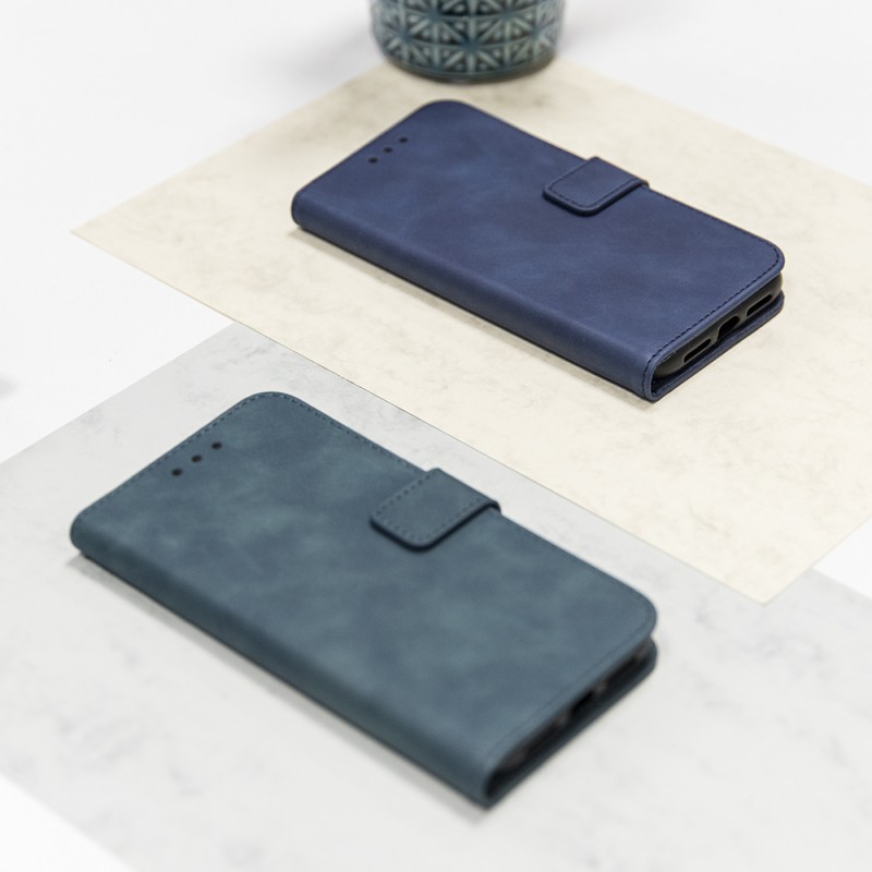 Θήκη Book Smart Velvet iPhone 15 Pro Max (6.7") Green