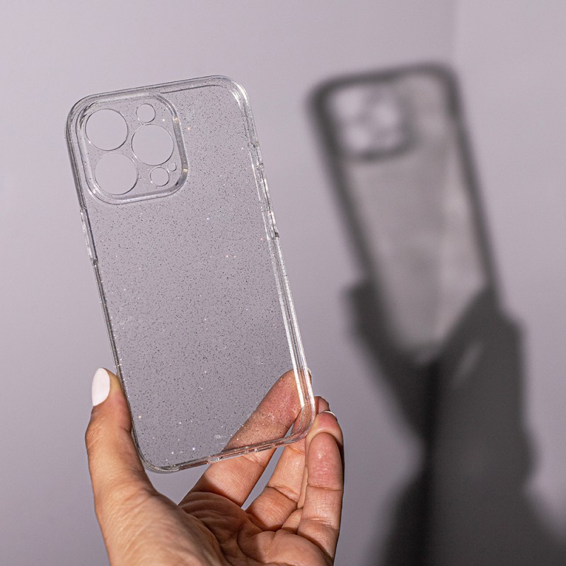 Θήκη TPU Shine Apple iPhone 15 (6.1") Clear 