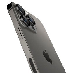 Γυαλί Προστασίας Spigen Optik.Tr Ez Fit Camera Lens Apple iPhone 14 Pro (6.1")/14 Pro Max (6.7")/ 15 Pro (6.1")/15 Pro Max (6.7") Black (AGL05205)  (2τμχ)