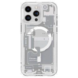 Θήκη Spigen Ultra Hybrid MagSafe Apple iPhone 15 Pro (6.1") Zero One White (ACS07036)