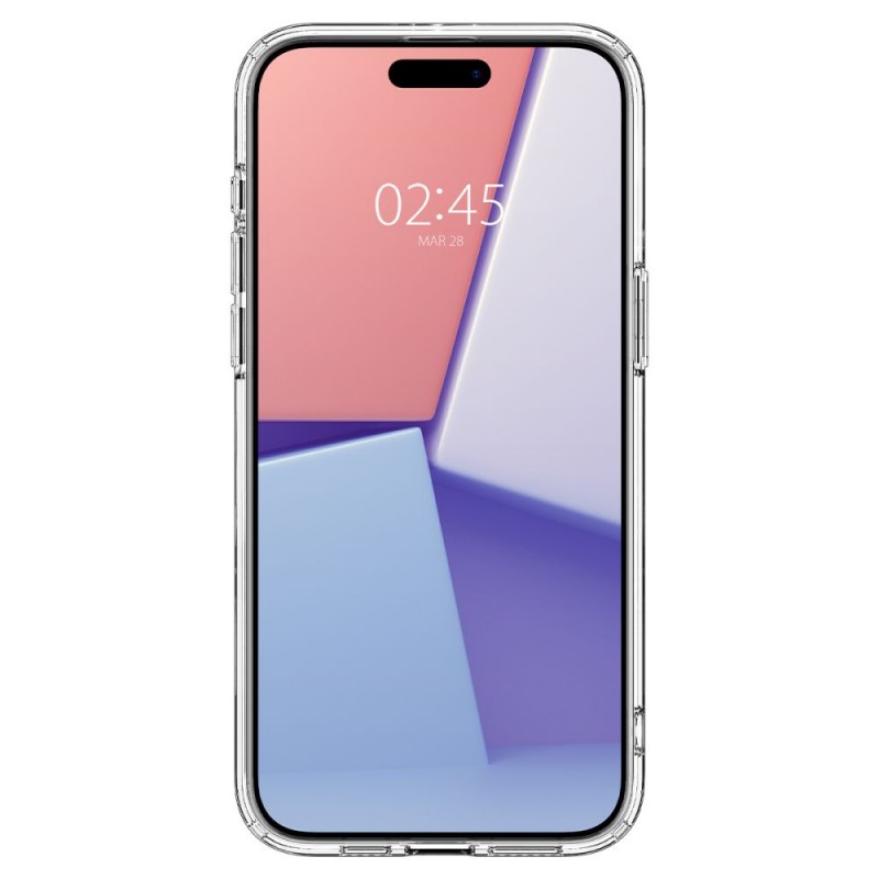 Θήκη Spigen Ultra Hybrid MagSafe Apple iPhone 15 Pro (6.1") Zero One White (ACS07036)