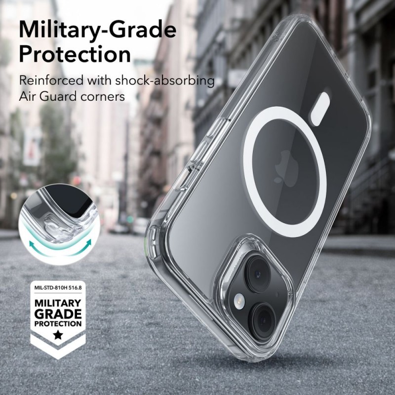 Θήκη ESR CH Halolock Magsafe Apple iPhone 15 (6.1") Clear