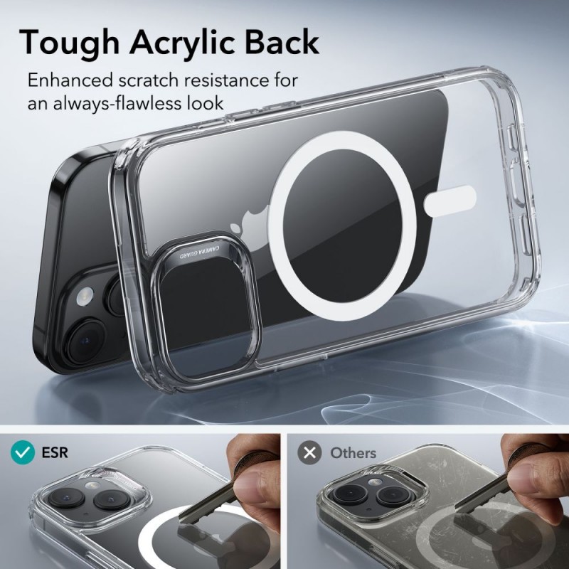 Θήκη ESR CH Halolock Magsafe Apple iPhone 15 (6.1") Clear