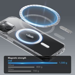 Θήκη ESR CH Halolock Magsafe Apple iPhone 15 (6.1") Clear