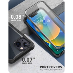 Θήκη Supcase IBLSN Ares Apple iPhone 14 Plus (6.7")/15 Plus (6.7") Black