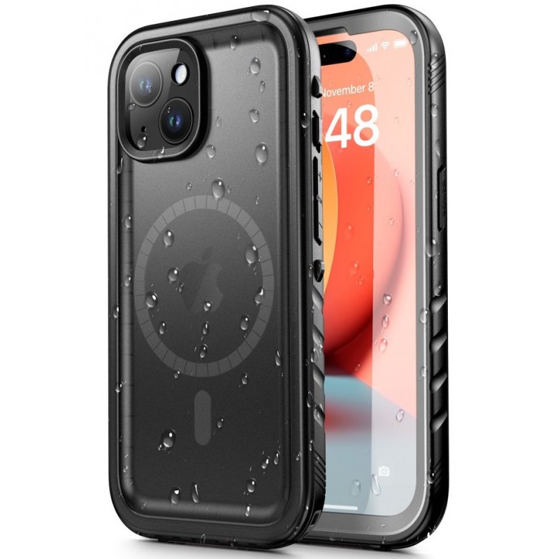 Θήκη Tech-Protect Shellbox Magsafe IP68 Apple iPhone 15 (6.1") Black