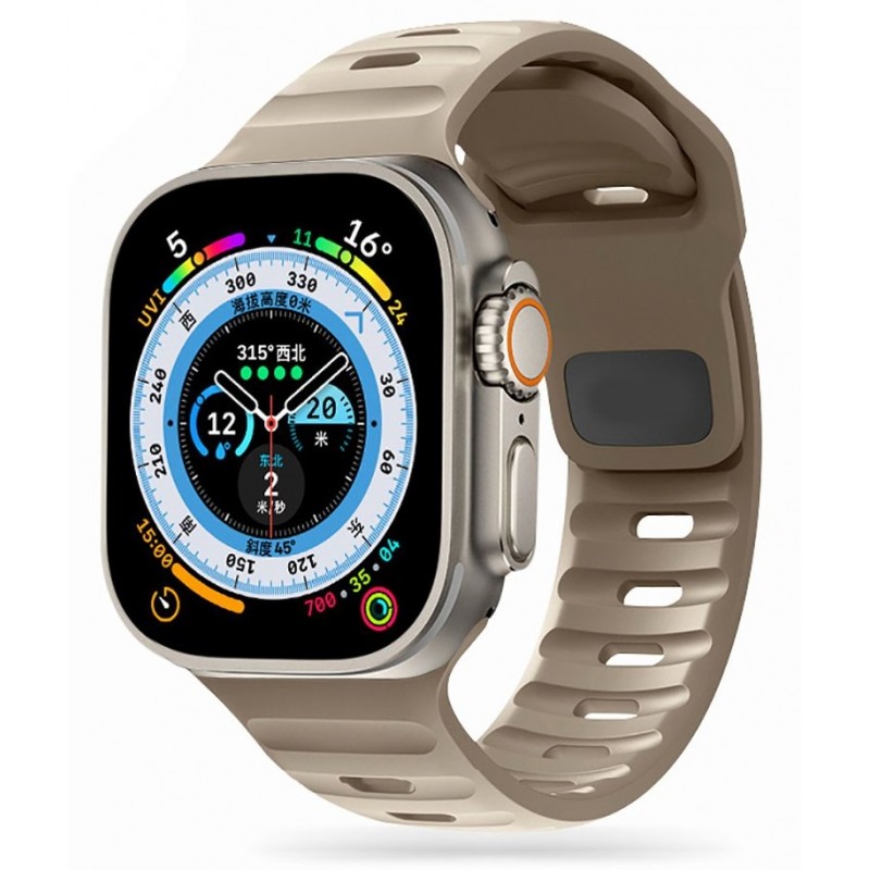 Ανταλλακτικό λουράκι QuickFit Tech-Protect  Iconband Line Apple Watch 1/2/3/4/5/6/SE/7/8 (42/44/45/49mm) Army Sand