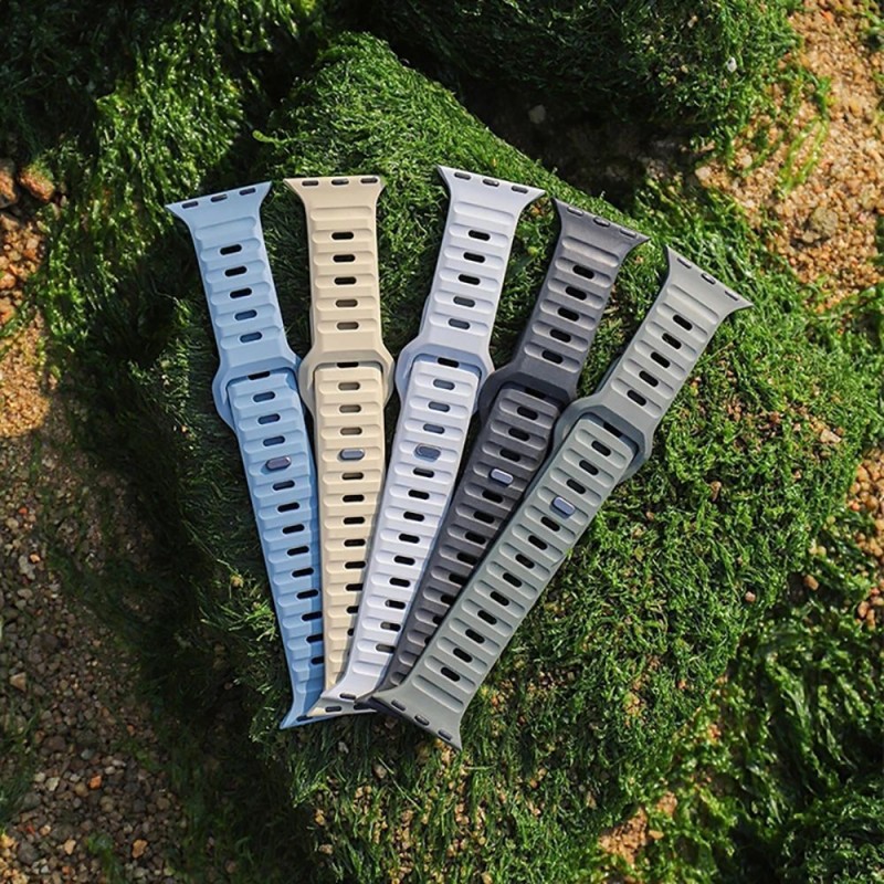 Ανταλλακτικό λουράκι QuickFit Tech-Protect  Iconband Line Apple Watch 1/2/3/4/5/6/SE/7/8 (42/44/45/49mm) Army Sand