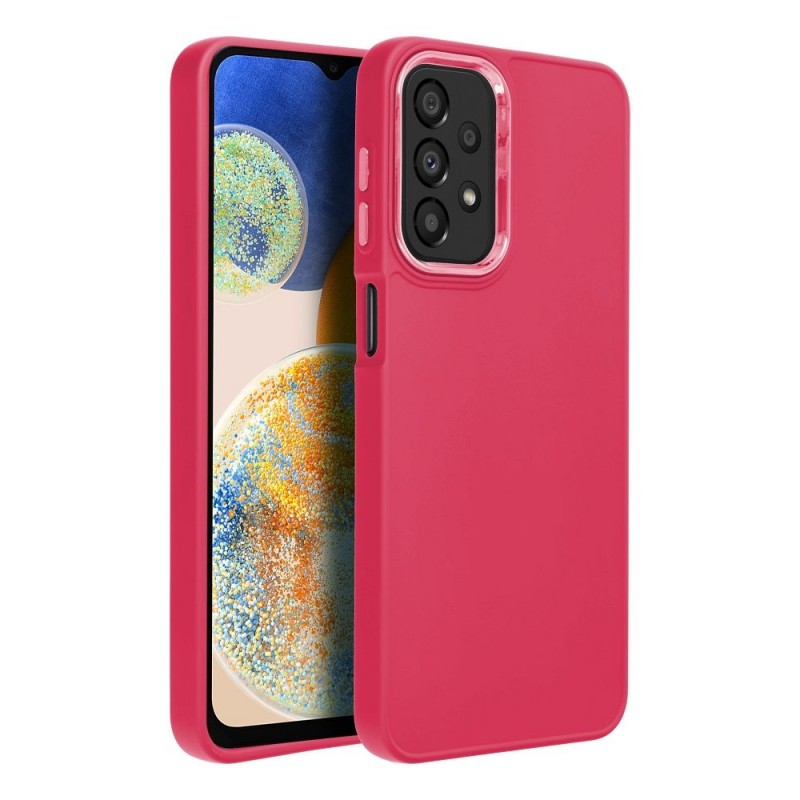 Θήκη Satin with Camera Lens Protection Motorola Moto G84 Magenta