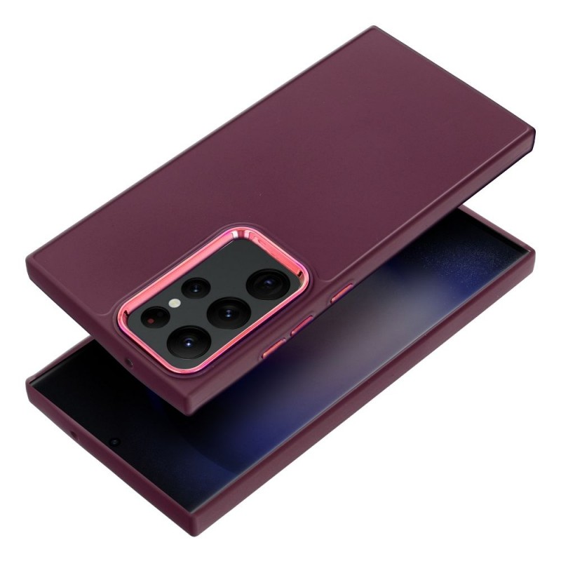 Θήκη Satin Samsung Galaxy S23 Ultra 5G S918 Purple
