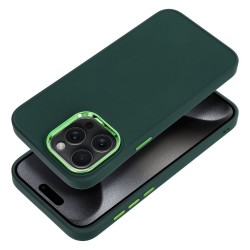 Θήκη Satin with Camera Lens Protection Apple iPhone 15 Pro Max (6.7") Green