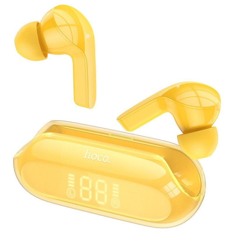 Ακουστικά Bluetooth Hoco Bright True ENC TWS EW39 WIreless Earphones Yellow