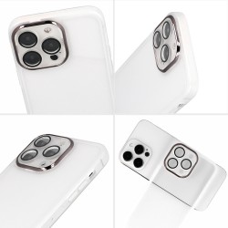 Θήκη Protective Lens Apple iPhone 15 Plus (6.7") White Clear