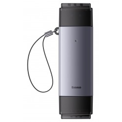Αντάπτορας Baseus Lite Series Card Reader USB 3.0 για SD/microSD- Type -C (WKQX060113)