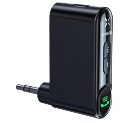 Ασύρματος Δέκτης Baseus Qiyin Bluetooth AUX 3.5mm Wireless Receiver & Transmiter Black (WXQY-01)