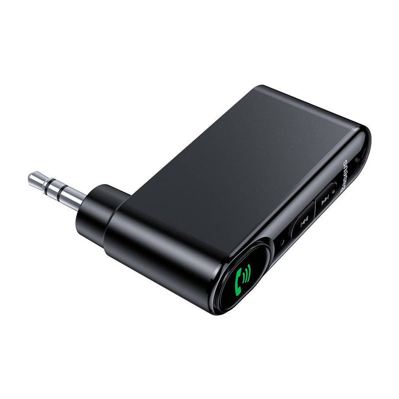 Ασύρματος Δέκτης Baseus Qiyin Bluetooth AUX 3.5mm Wireless Receiver & Transmiter Black (WXQY-01)