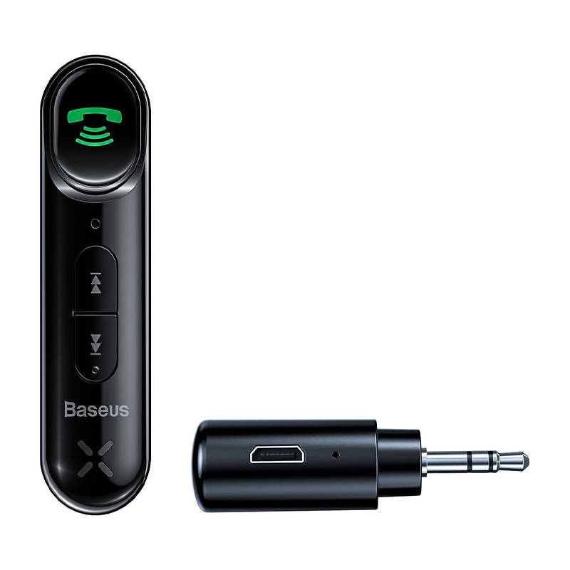 Ασύρματος Δέκτης Baseus Qiyin Bluetooth AUX 3.5mm Wireless Receiver & Transmiter Black (WXQY-01)