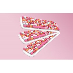 Ασύρματο Πληκτρολόγιο MOFII Bluetooth Keyboard Candy BT White/Pink