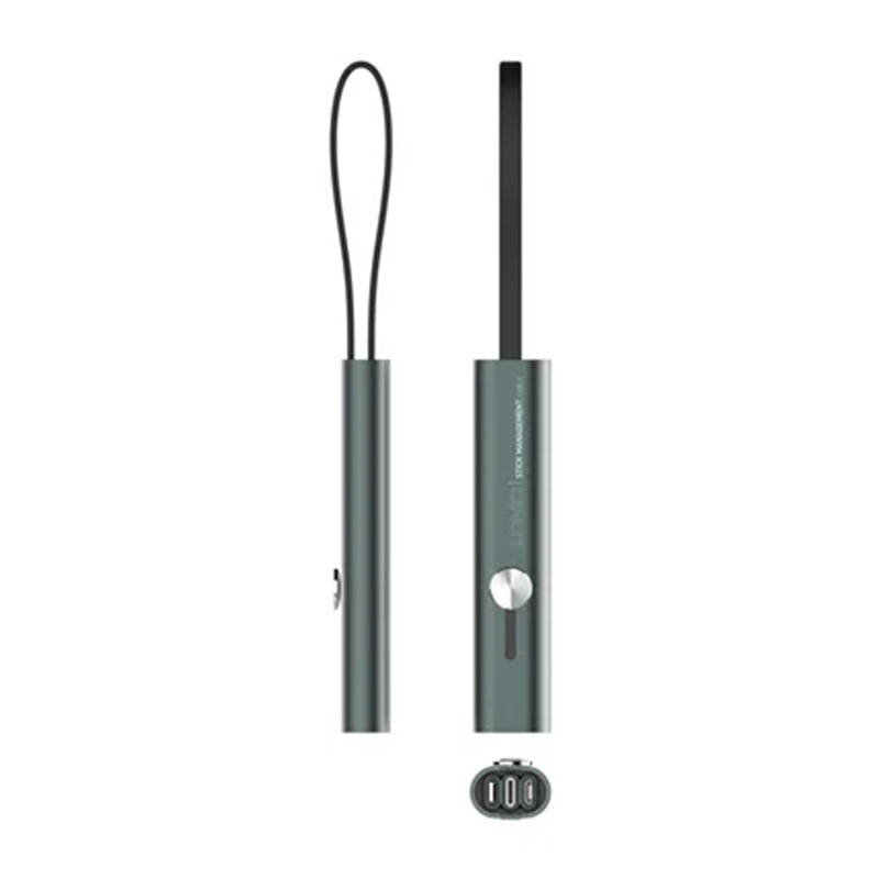 Καλώδιo Ldnio Flat LC99 3in1 USB-A to Lightning / Type-C / Micro 0.3m Black Καλώδιo Ldnio Flat LC99 3in1 USB-A to Lightning / Type-C / Micro 0.3m Black