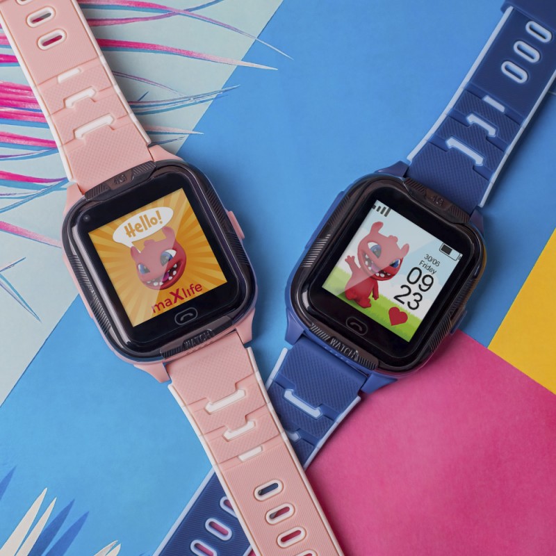 Smartwatch Maxlife MXKW-350 4G GPS WIFI Blue