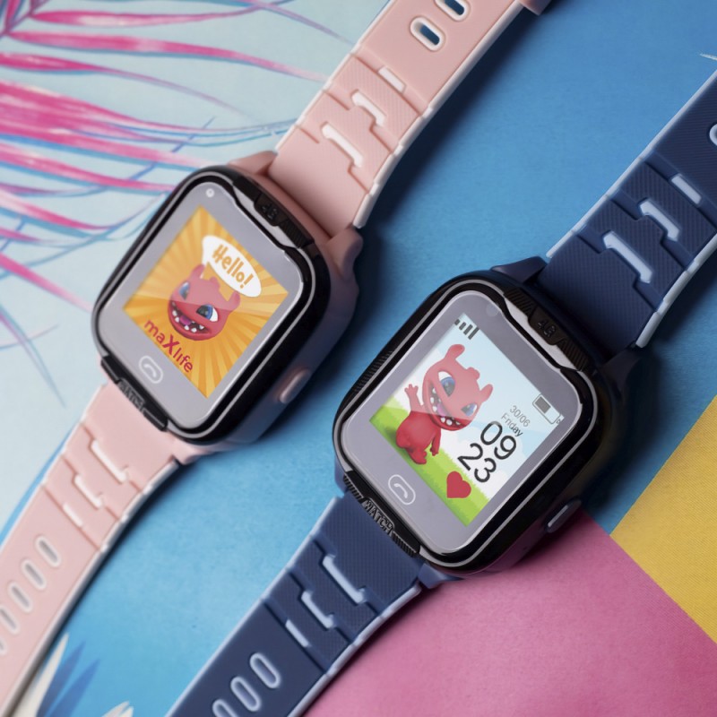 Smartwatch Maxlife MXKW-350 4G GPS WIFI Blue