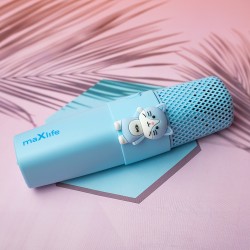 Maxlife Bluetooth Μικρόφωνο Animal με ηχείο MXBM-500 Blue Maxlife Bluetooth Μικρόφωνο Animal με ηχείο MXBM-500 Blue