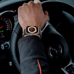 Ανταλλακτικό λουράκι QuickFit Iron Man Stainless Apple Watch 1/2/3/4/5/6/SE/7/8/Ultra (42/44/45/49mm) Black/Red Ανταλλακτικό λουράκι QuickFit Iron Man Stainless Apple Watch 1/2/3/4/5/6/SE/7/8/Ultra (42/44/45/49mm) Black/Red