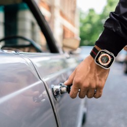 Ανταλλακτικό λουράκι QuickFit Iron Man Stainless Apple Watch 1/2/3/4/5/6/SE/7/8/Ultra (42/44/45/49mm) Black/Red Ανταλλακτικό λουράκι QuickFit Iron Man Stainless Apple Watch 1/2/3/4/5/6/SE/7/8/Ultra (42/44/45/49mm) Black/Red