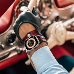 Ανταλλακτικό λουράκι QuickFit Iron Man Stainless Apple Watch 1/2/3/4/5/6/SE/7/8/Ultra (42/44/45/49mm) Black/Red Ανταλλακτικό λουράκι QuickFit Iron Man Stainless Apple Watch 1/2/3/4/5/6/SE/7/8/Ultra (42/44/45/49mm) Black/Red