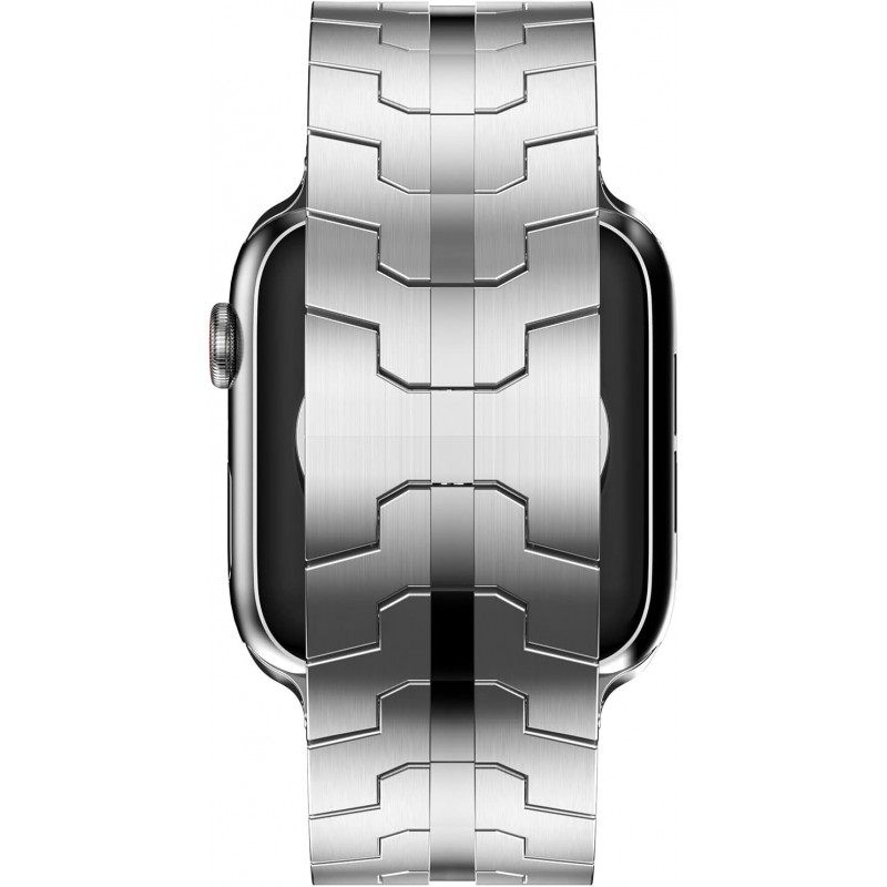 Ανταλλακτικό λουράκι QuickFit Iron Man Stainless Apple Watch 1/2/3/4/5/6/SE/7/8/Ultra (42/44/45/49mm) Silver Ανταλλακτικό λουράκι QuickFit Iron Man Stainless Apple Watch 1/2/3/4/5/6/SE/7/8/Ultra (42/44/45/49mm) Silver