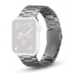 Ανταλλακτικό λουράκι QuickFit Ultra Thin Apple Watch 1/2/3/4/5/6/SE/7/8 (42/44/45/49mm) Stainless Grey