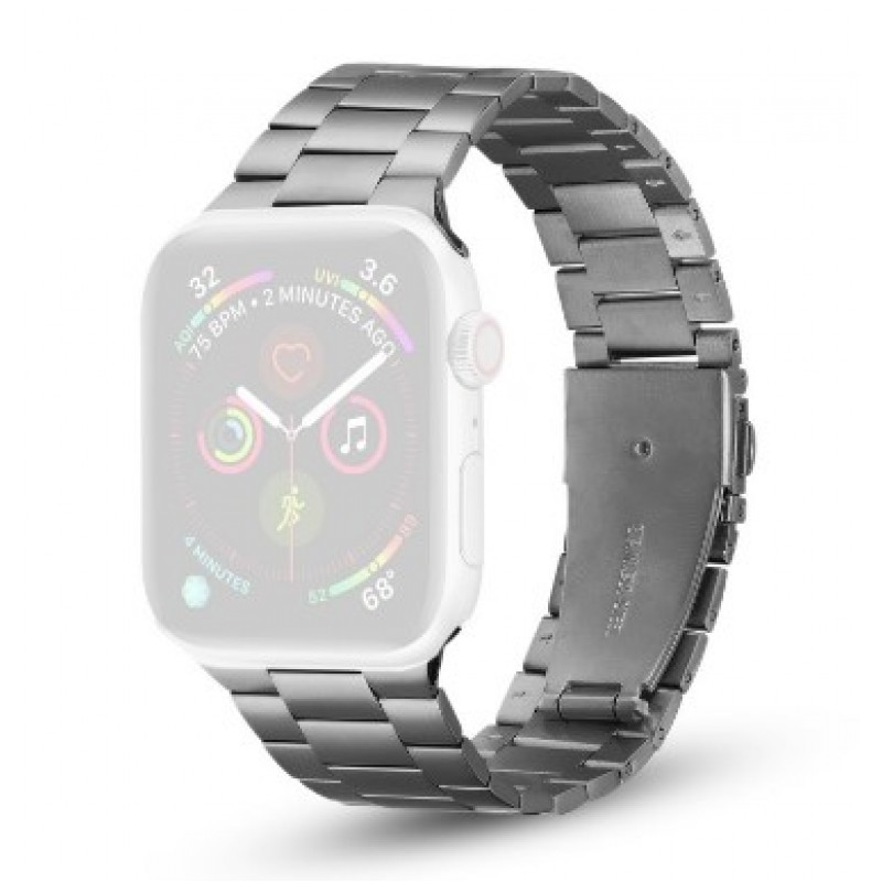 Ανταλλακτικό λουράκι QuickFit Ultra Thin Apple Watch 1/2/3/4/5/6/SE/7/8 (42/44/45/49mm) Stainless Grey
