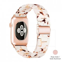 Ανταλλακτικό λουράκι QuickFit Ceramic  Apple Watch 1/2/3/4/5/6/SE/7/8 (42/44/45/49mm) Nougat