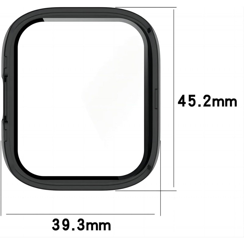 Θήκη PC Full Glass Screen Protector Xiaomi Redmi Watch 5 Active Clear