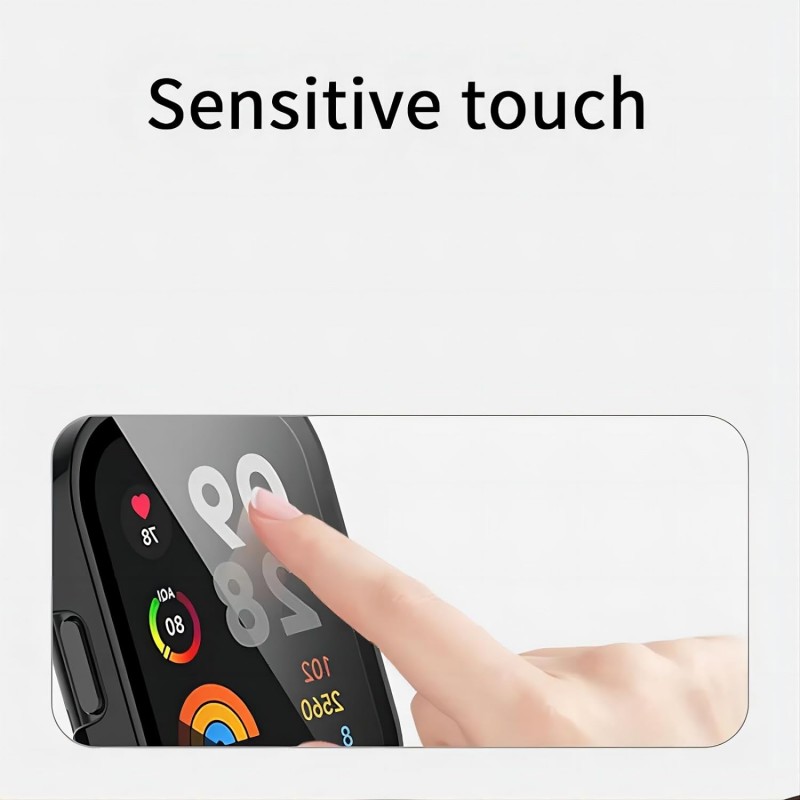 Θήκη PC Full Glass Screen Protector Xiaomi Redmi Watch 5 Active Clear