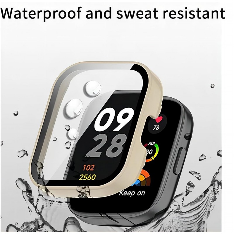 Θήκη PC Full Glass Screen Protector Xiaomi Redmi Watch 5 Active Clear