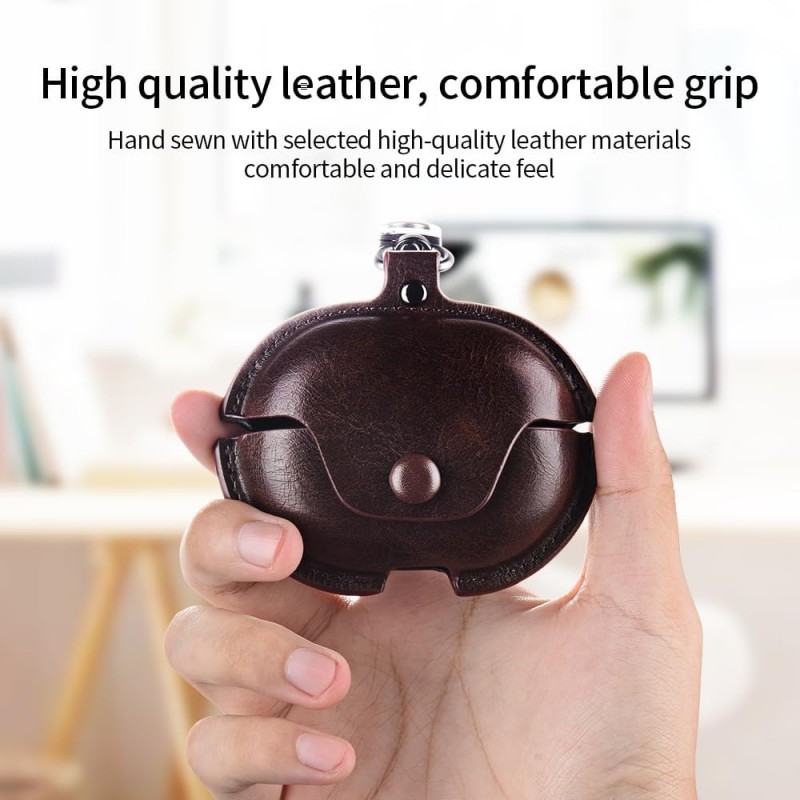 Θήκη Huawei Freebuds Pro 3 Leather Skin Green