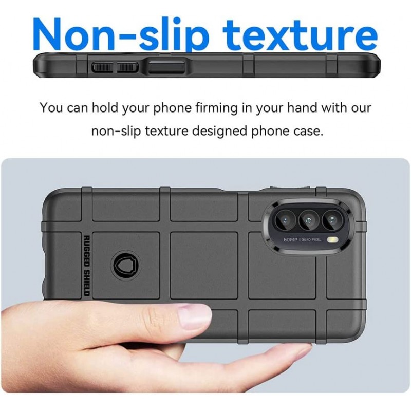 Θήκη TPU Shield Anti-Drop Moto G82 / G52 / G71SBlack