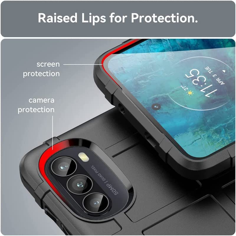Θήκη TPU Shield Anti-Drop Moto G82 / G52 / G71SBlack