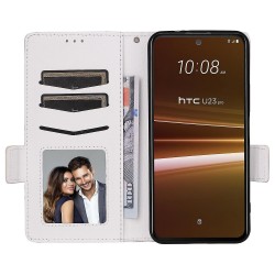 Θήκη Book Magnetic & Card Holder Realme 14 Pro+ White Θήκη Book Magnetic & Card Holder Realme 14 Pro+ White