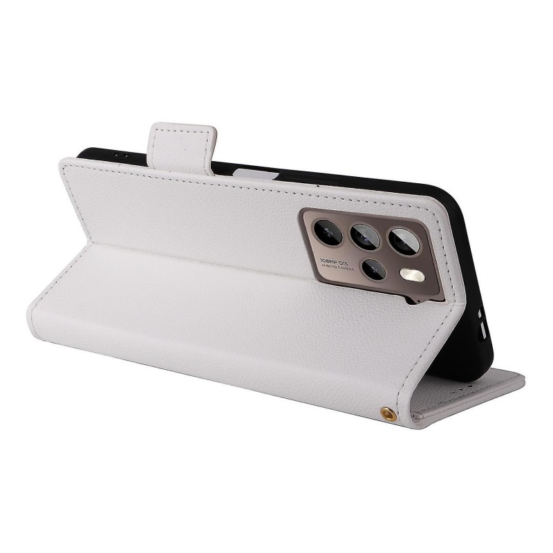 Θήκη Book Magnetic & Card Holder Realme 14 Pro+ White Θήκη Book Magnetic & Card Holder Realme 14 Pro+ White