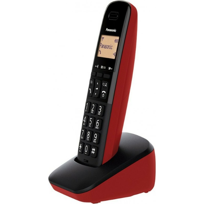 Ασύρματο Τηλέφωνο Panasonic KX-TGB610 Black/Red