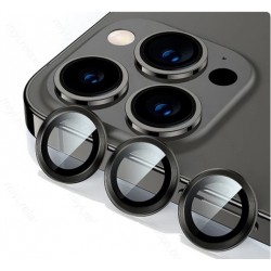 Γυαλί Προστασίας Eagle Eye Camera Lens with Metal Ring  Iphone 13 (6.1'') Tempered Glass 9H AntiCrash / AntiShock Black