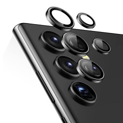 Γυαλί Προστασίας Eagle Eye Camera Lens with Metal Ring  and Positioning Plate  Samsung Galaxy S25 5G SM-S931 Tempered Glass 9H AntiCrash / AntiShock  Black