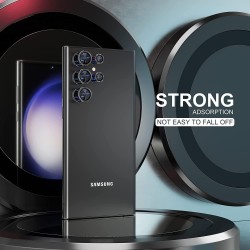 Γυαλί Προστασίας Eagle Eye Camera Lens with Metal Ring  and Positioning Plate  Samsung Galaxy S25 5G SM-S931 Tempered Glass 9H AntiCrash / AntiShock  Black