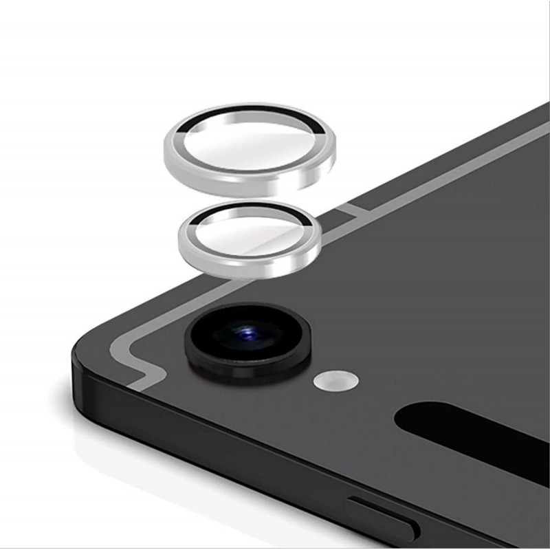 Γυαλί Προστασίας Eagle Eye Camera Lens with Metal Ring and Positioning Plate Samsung Galaxy Tab S9 / S9 FE Tempered Glass 9H AntiCrash / AntiShock Silver Γυαλί Προστασίας Eagle Eye Camera Lens with Metal Ring and Positioning Plate Samsung Galaxy Tab S9 / S9 FE Tempered Glass 9H AntiCrash / AntiShock Silver
