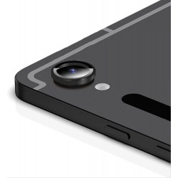 Γυαλί Προστασίας Eagle Eye Camera Lens with Metal Ring and Positioning Plate Samsung Galaxy Tab S10 FE Plus Tempered Glass 9H AntiCrash / AntiShock  Black