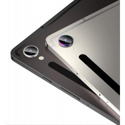 Γυαλί Προστασίας Eagle Eye Camera Lens with Metal Ring and Positioning Plate Samsung Galaxy Tab S10 FE Plus Tempered Glass 9H AntiCrash / AntiShock  Black
