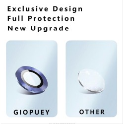 Γυαλί Προστασίας Eagle Eye Camera Lens with Metal Ring and Positioning Plate Samsung Galaxy Tab S10 FE Plus Tempered Glass 9H AntiCrash / AntiShock  Black