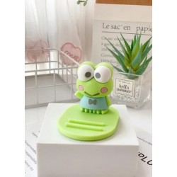 Βάση Στήριξης Universal Phone Stand Holder for Kids Frog Green
